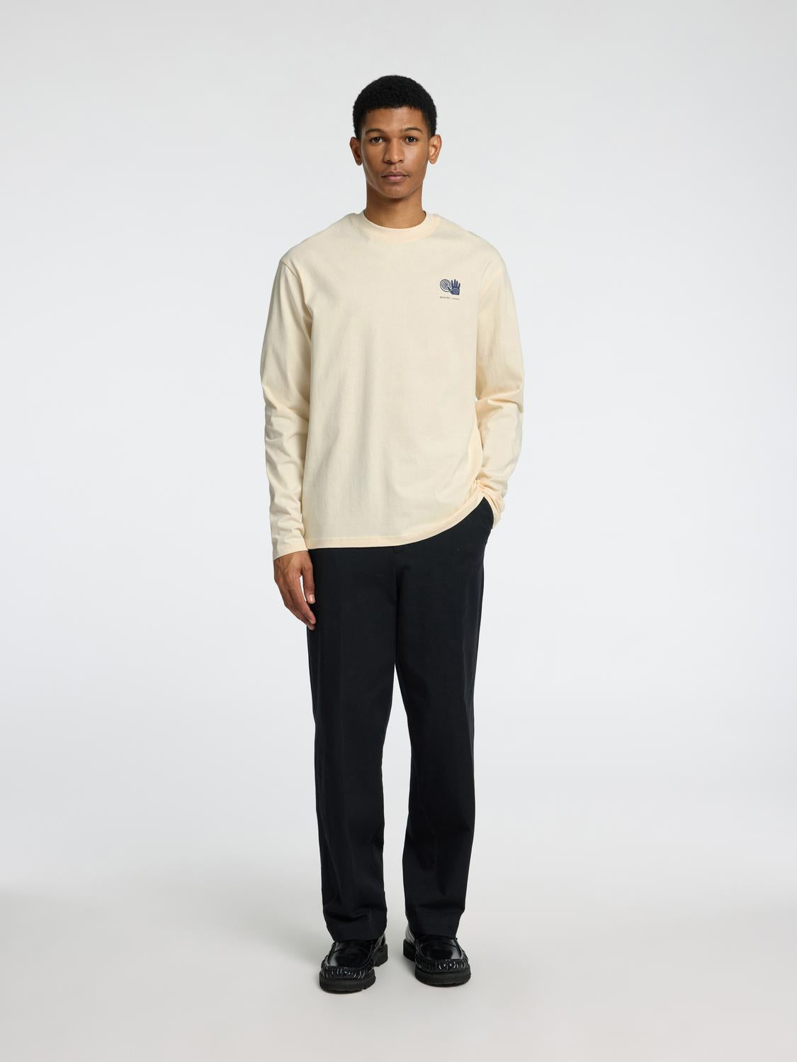 Relax Ash T-Shirt - Beige/ Egret