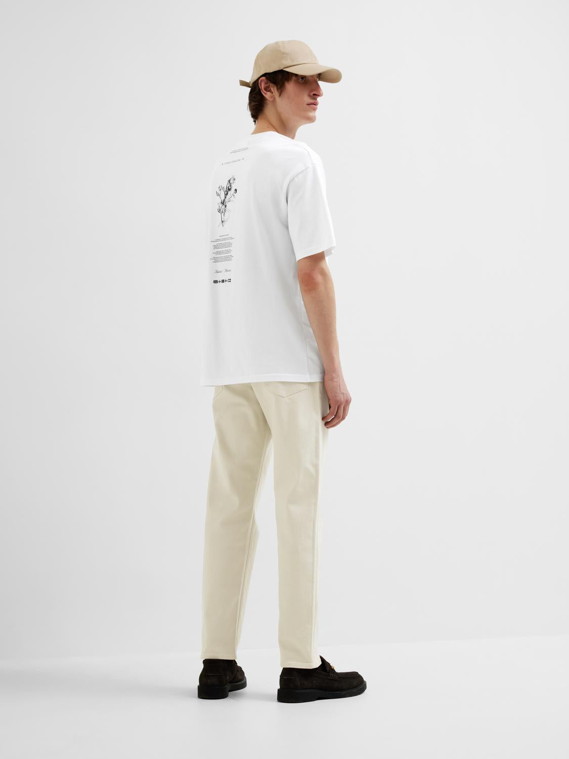 Straight Ben Marlon Jeans - Beige/ Oatmeal