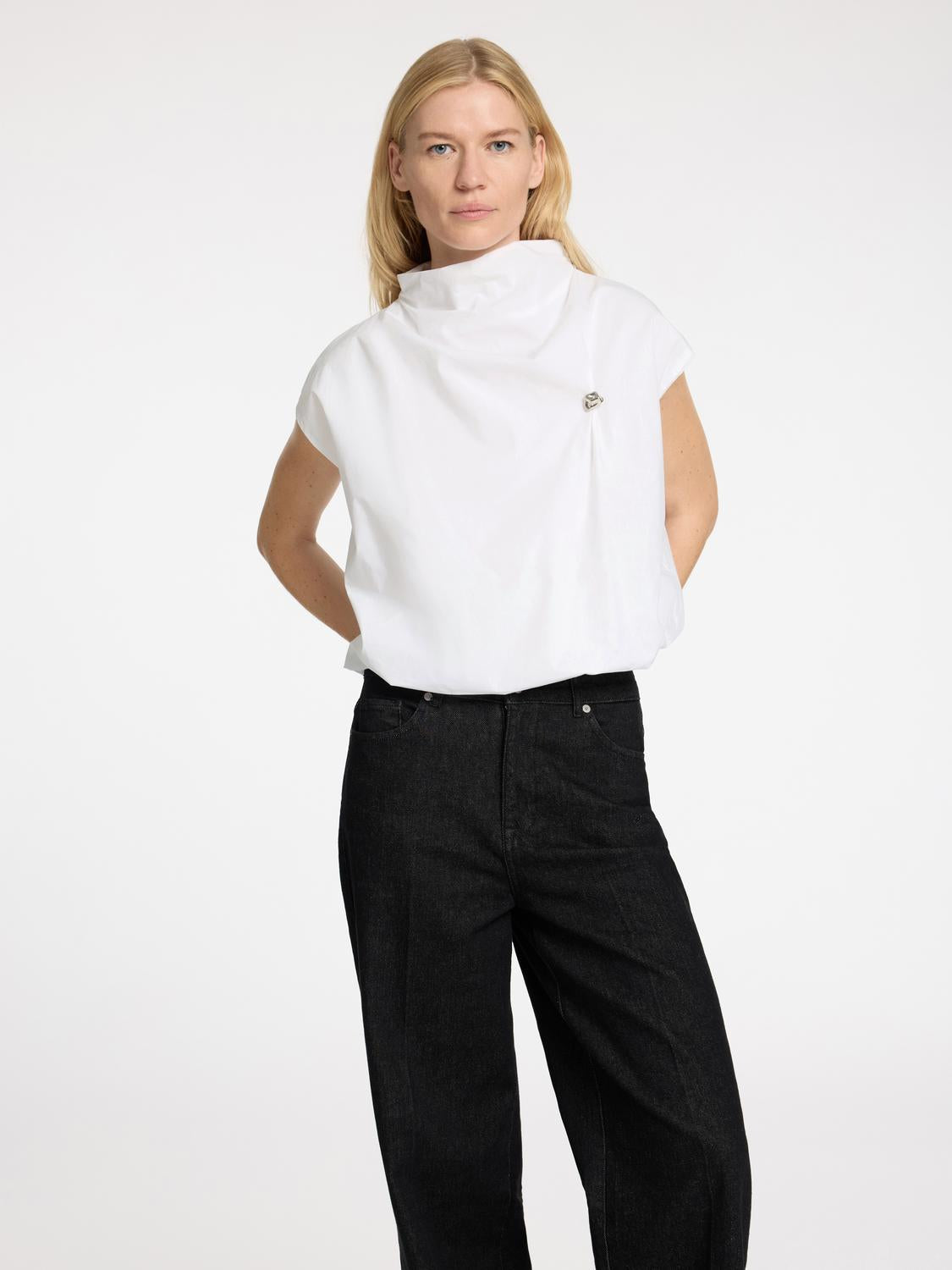 Delia Topp - Hvit/ Bright White