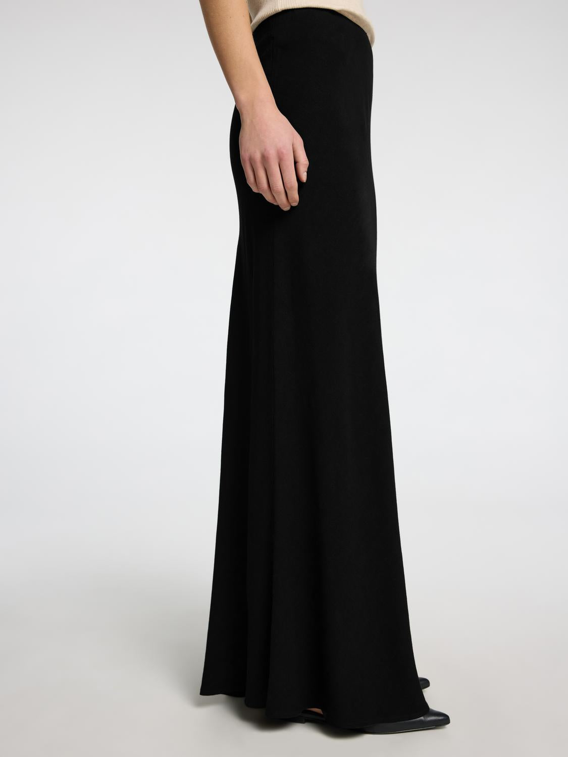 Viva-Lena Langt Skjørt - Sort/ Black