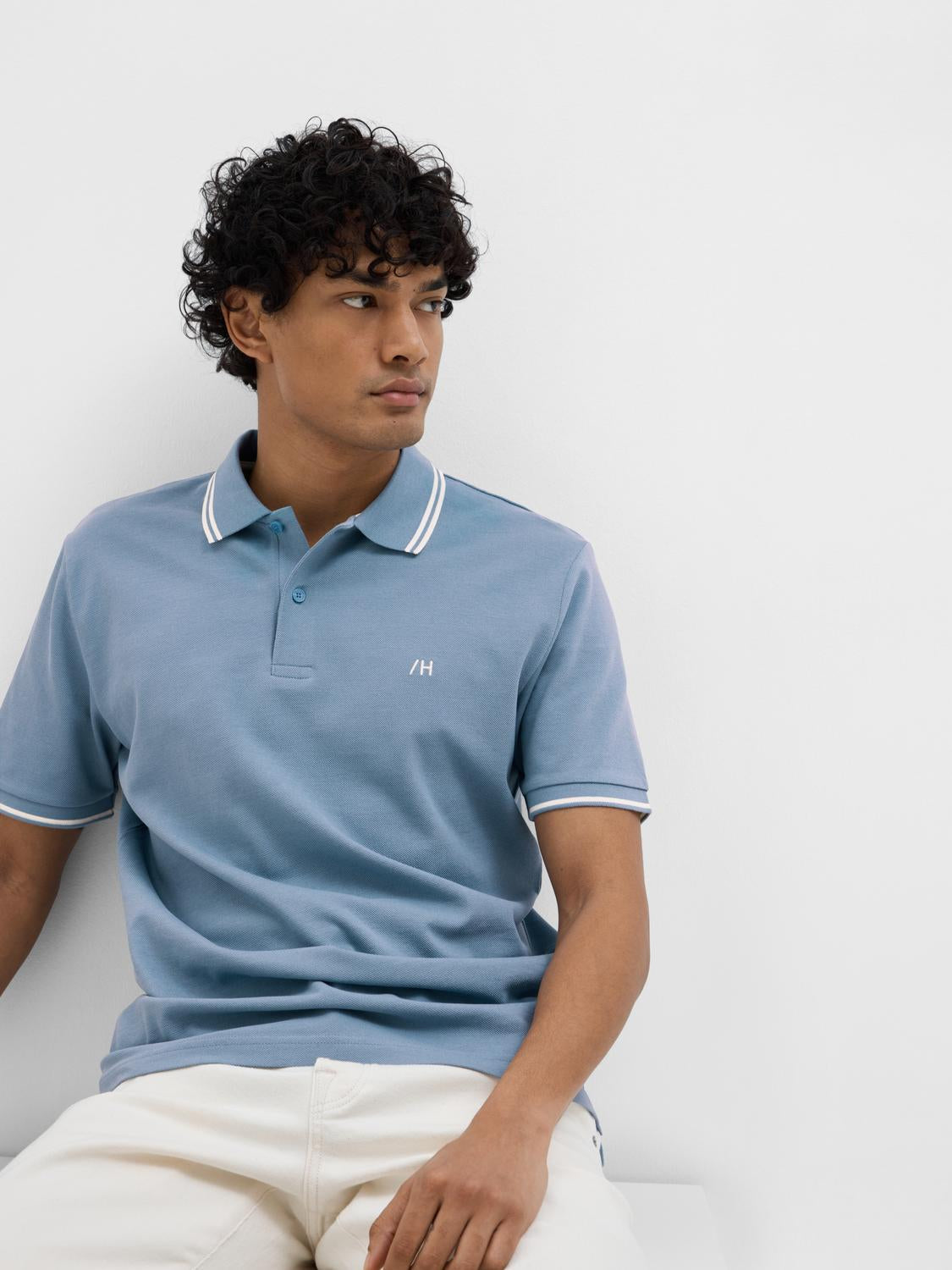 Dante Sport Polo Skjorte - Blå/ Blue Shadow