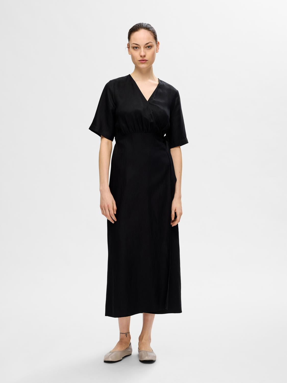 Allesandra kjole - Sort/ Black