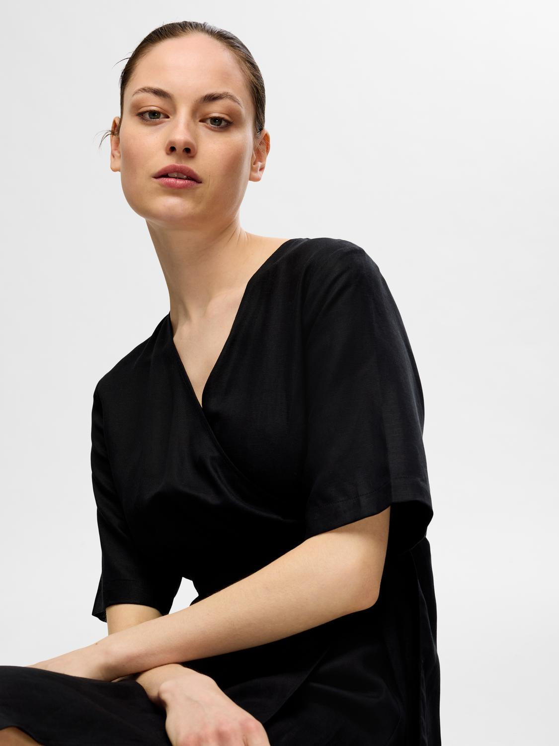 Allesandra kjole - Sort/ Black