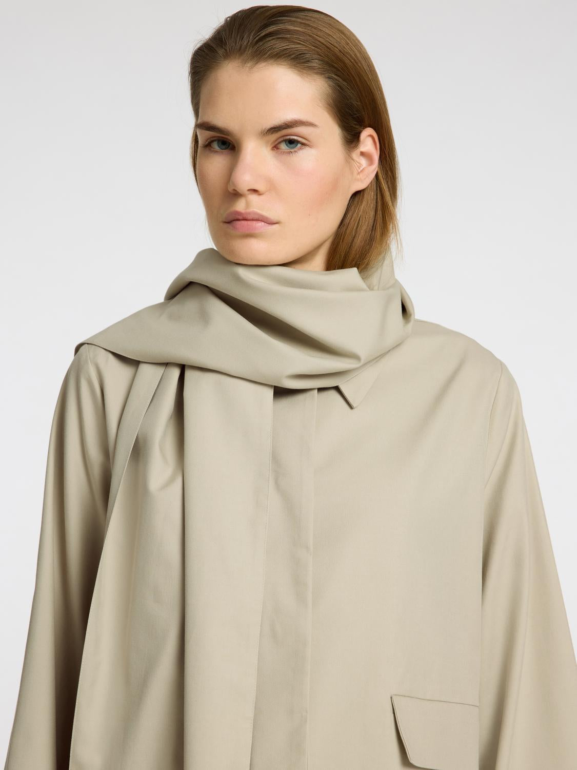 Pamina Jakke - Beige/ Island Fossil