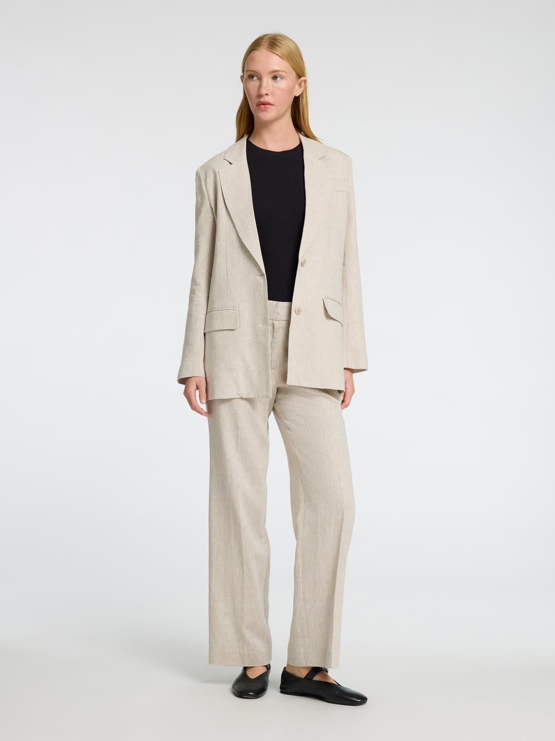 Tania Rita Dress Bukser - Beige/ Nomad