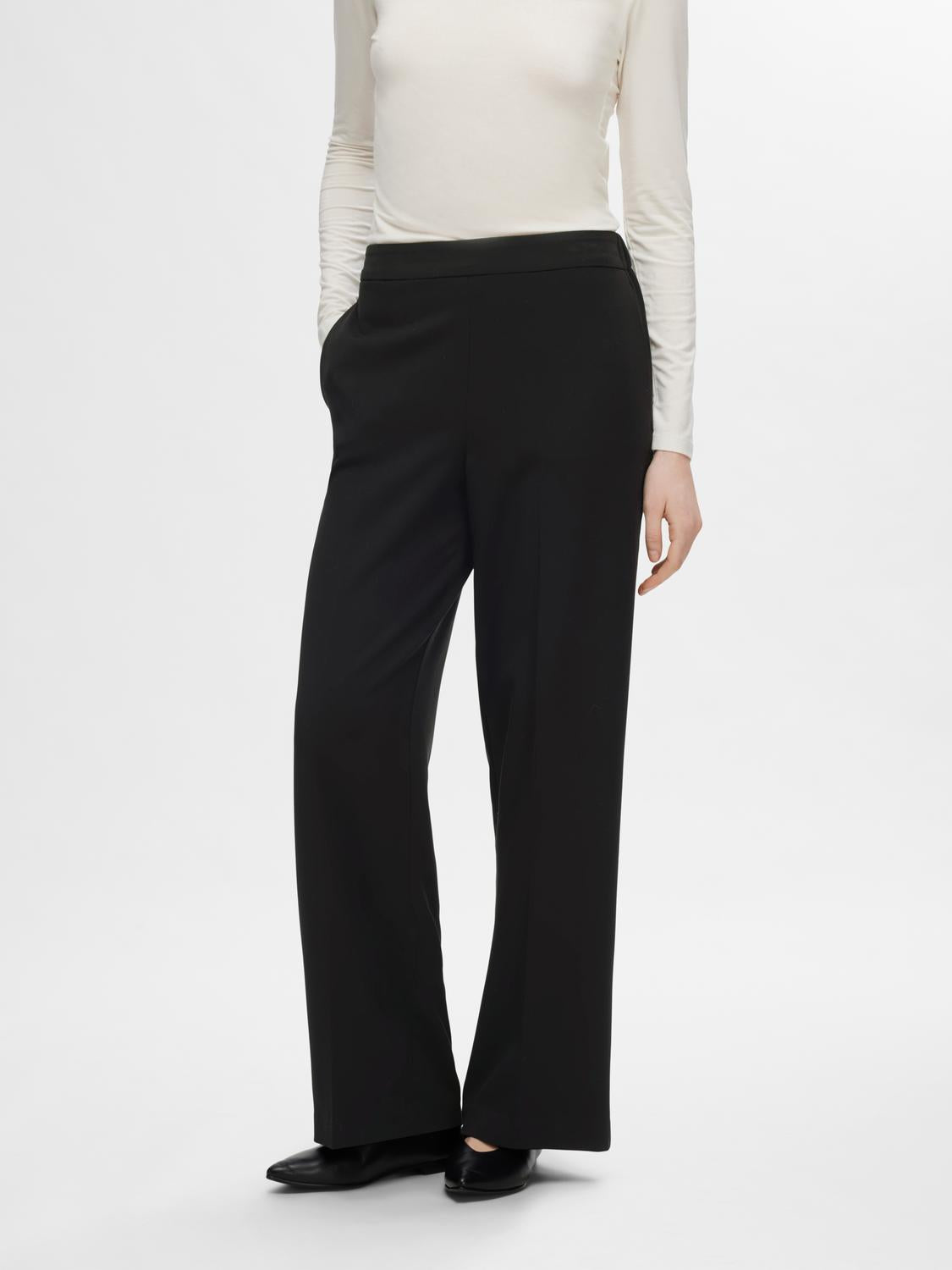 Emma Tara Dressbukser - Sort/ Black