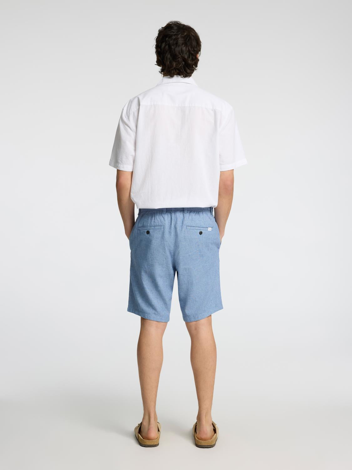 Regular Brody Shorts - Blå/ Cashmere Blue