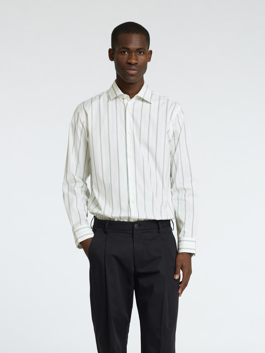 Slim Taylor Skjorte - Hvit/ Bright White
