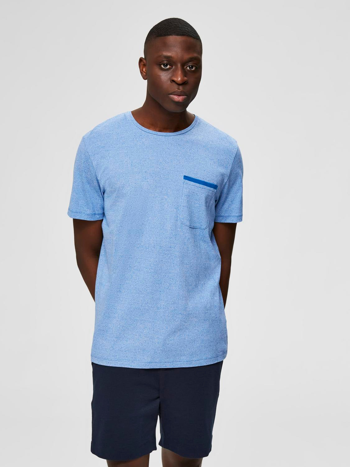 Dover T-Shirt - Blå/ Baleine Blue