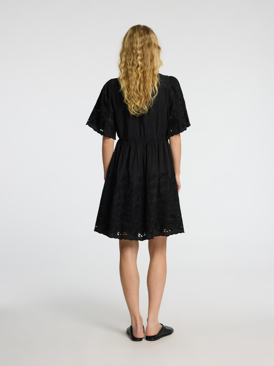 Dahlia Kort Kjole - Sort/ Black