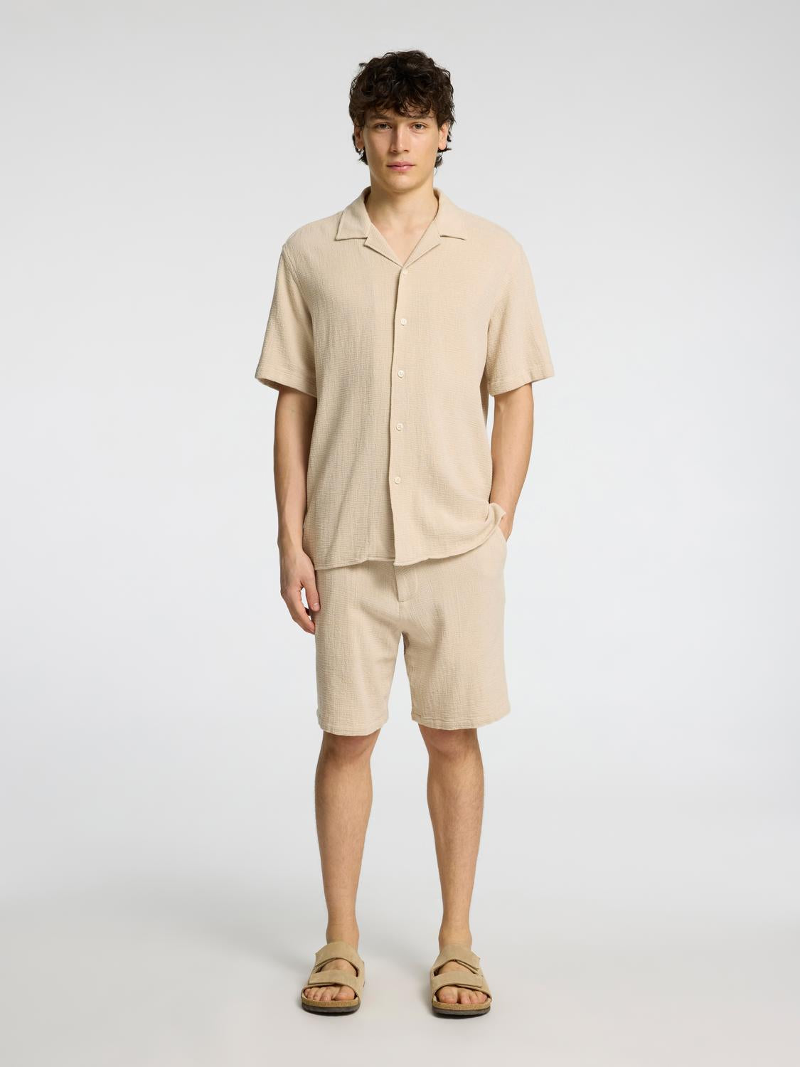 Reg Sal Shorts - Beige/ Oatmeal