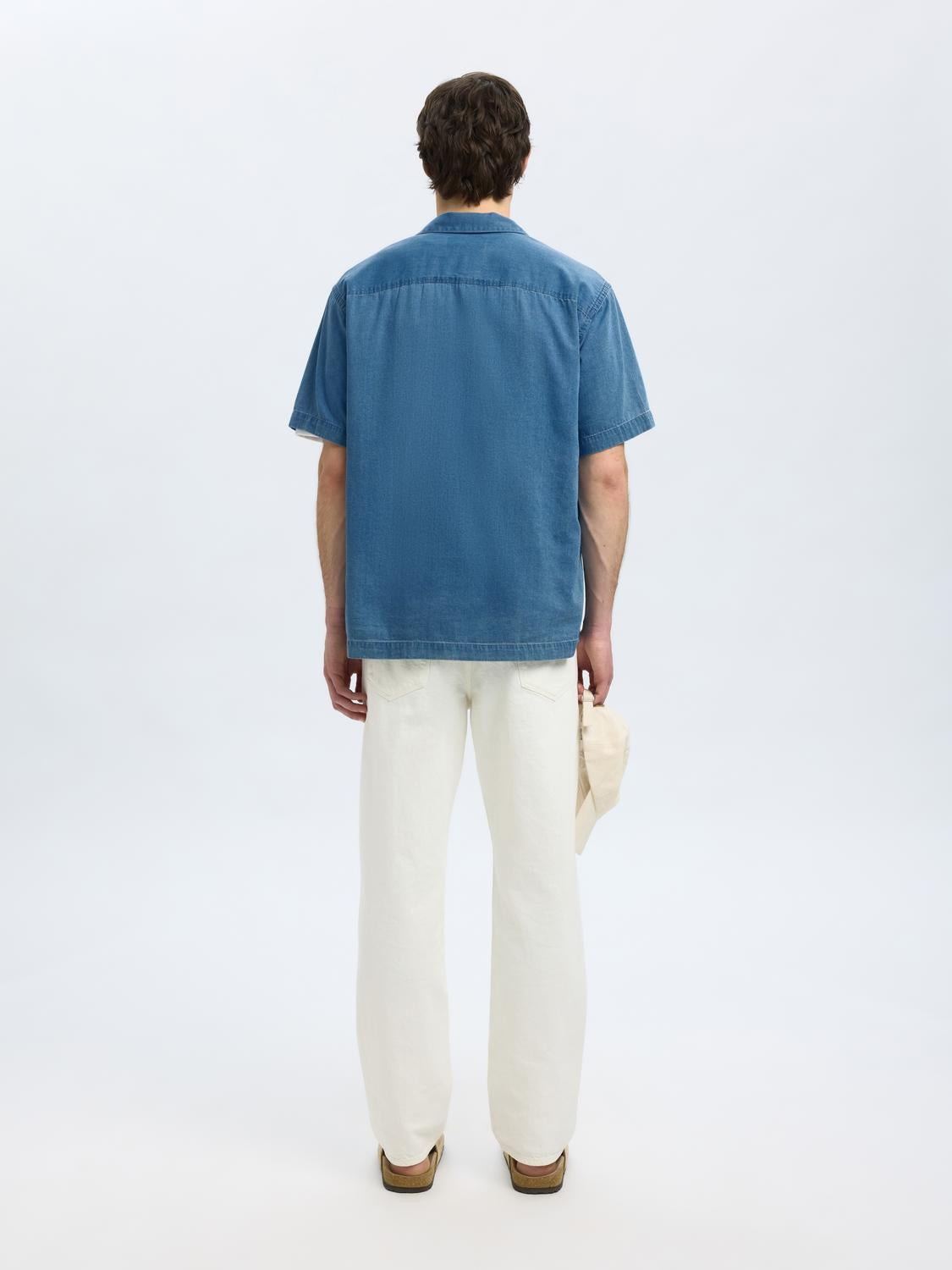 Relax Rick Skjorte - Blå/ Medium Blue Denim