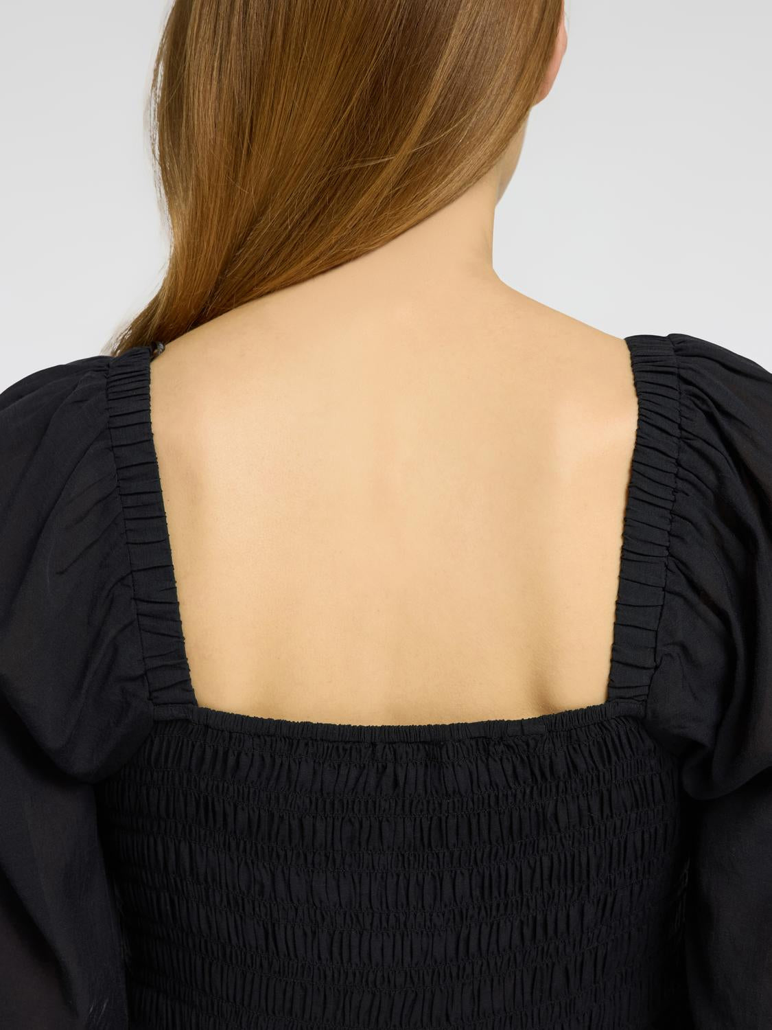 Dora Lang Kjole - Sort/ Black