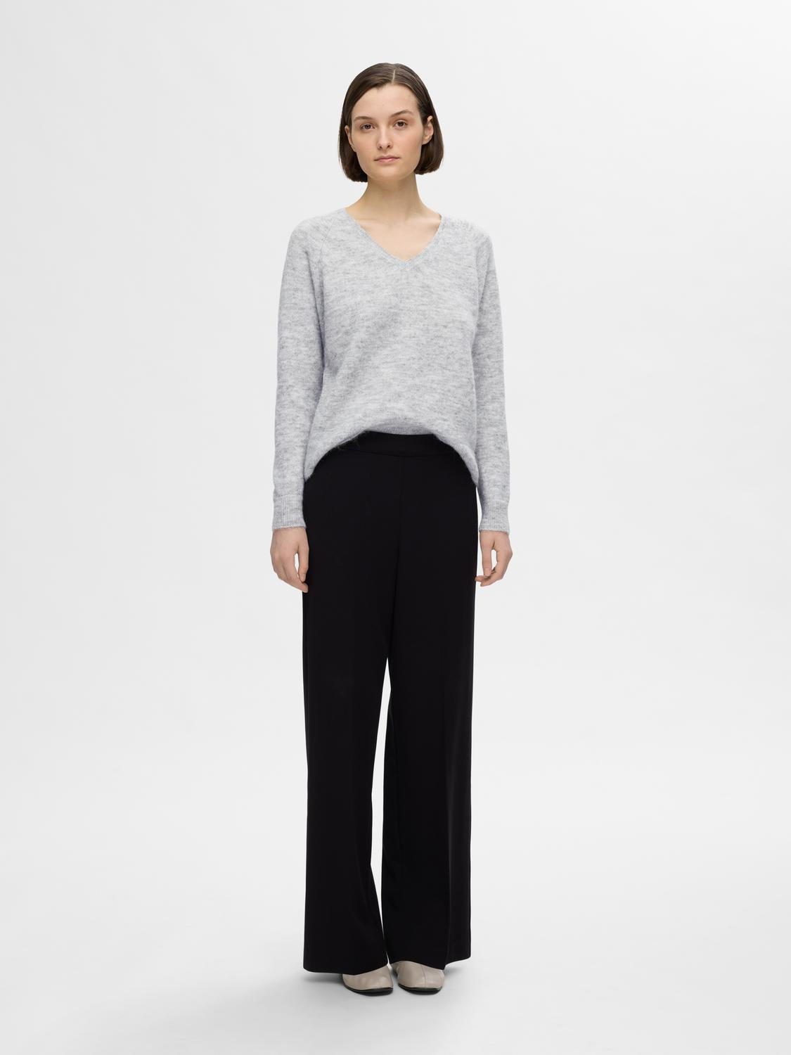 Lulu Genser - Grå/ Light Grey Melange