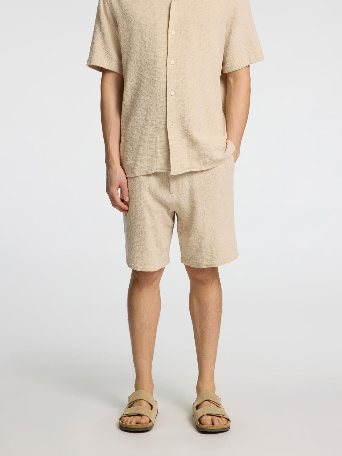 Reg Sal Shorts - Beige/ Oatmeal
